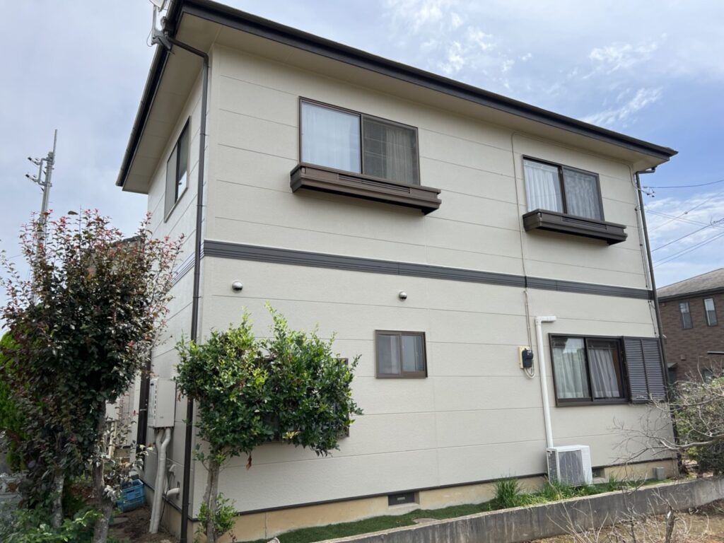 茨城県つくば市　I様邸【外壁塗装・シーリング工事】